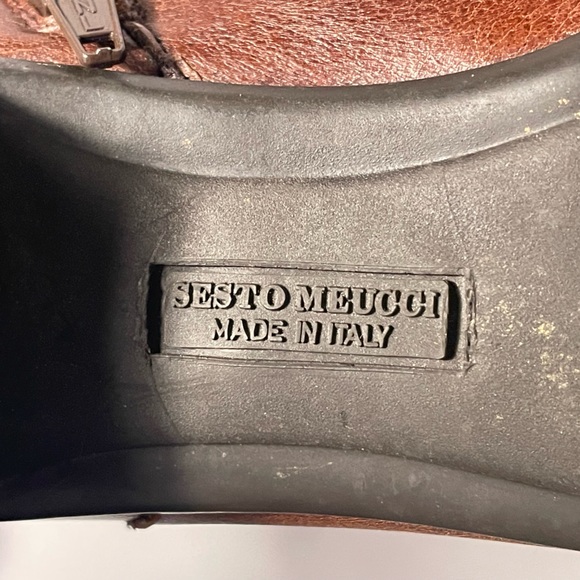 Sesto Meucci Leather Boots 6.5 - Picture 6 of 8
